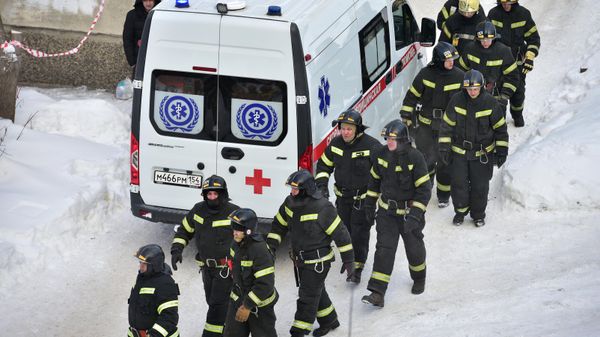 Взрыв газа в жилом доме в Новосибирске