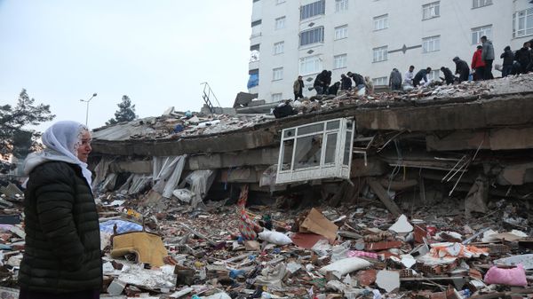 Последствия землетрясения в Турции