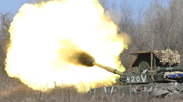 Боевая работа танкистов в зоне СВО