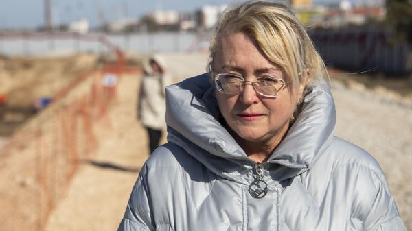 Стройплощадка рекреационно-курортного комплекса в районе озера Мойнаки в Евпатории Стройплощадка рекреационно-курортного комплекса в районе озера Мойнаки в Евпатории