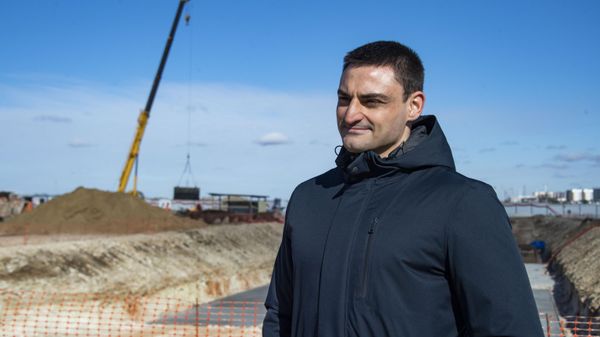 Стройплощадка рекреационно-курортного комплекса в районе озера Мойнаки в Евпатории Стройплощадка рекреационно-курортного комплекса в районе озера Мойнаки в Евпатории