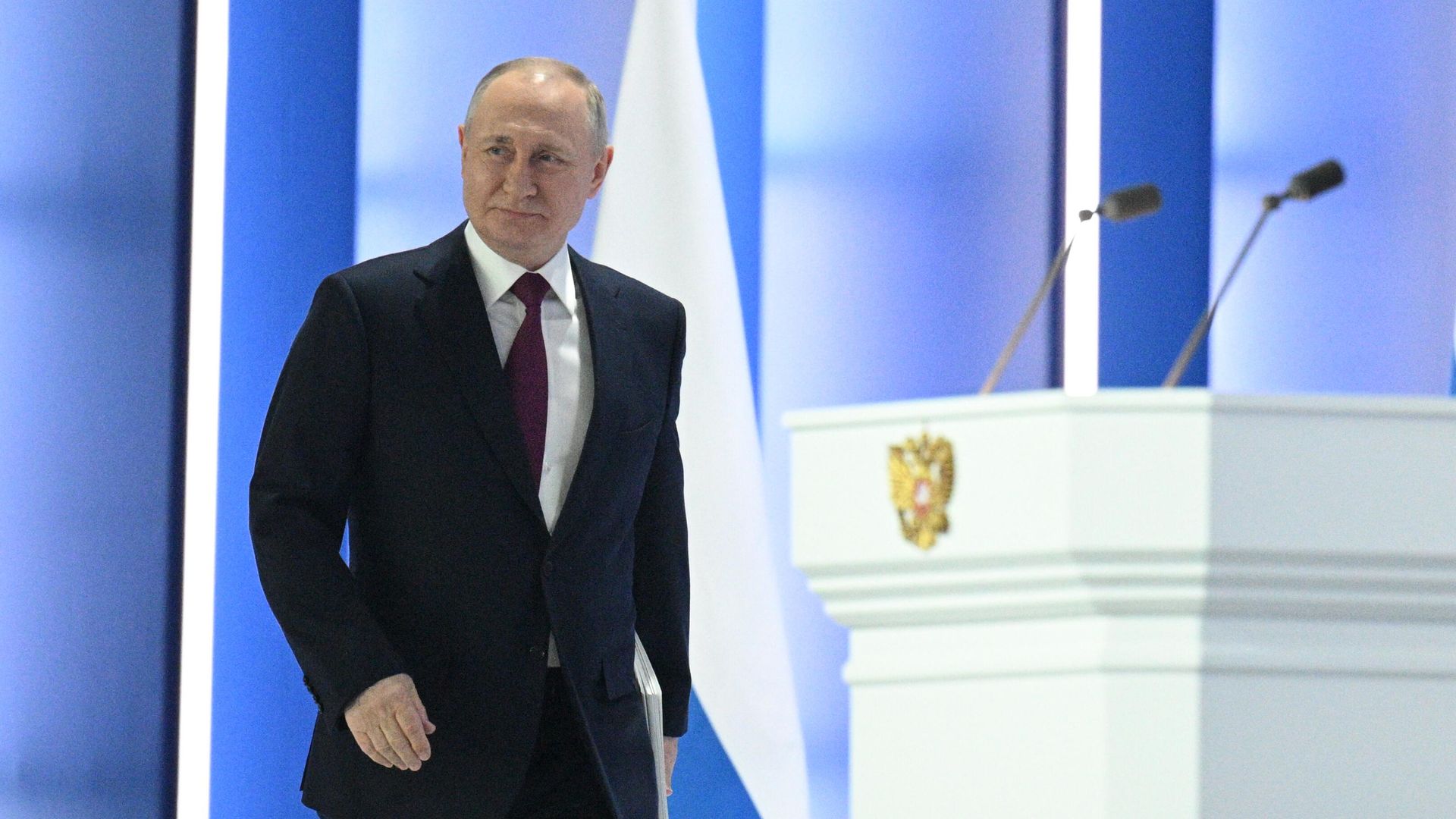 Послание президента РФ Владимира Путина Федеральному собранию - РИА Новости, 1920, 21.02.2023