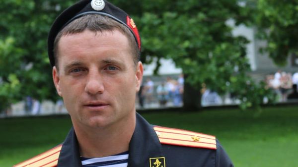 Гвардии майор Дмитрий Востриков