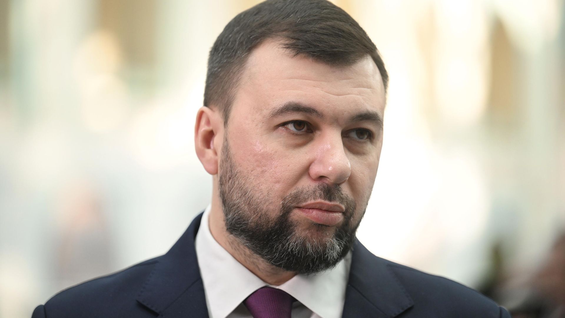 Временно исполняющий обязанности главы Донецкой Народной Республики Денис Пушилин - РИА Новости, 1920, 27.02.2023