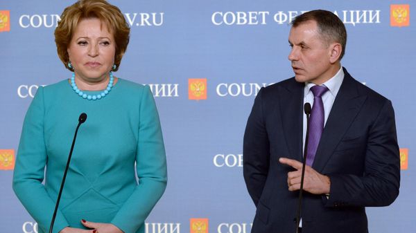 Встреча председателя СФ В.Матвиенко с делегацией Верховного Совета АР Крым Встреча председателя СФ В.Матвиенко с делегацией Верховного Совета АР Крым