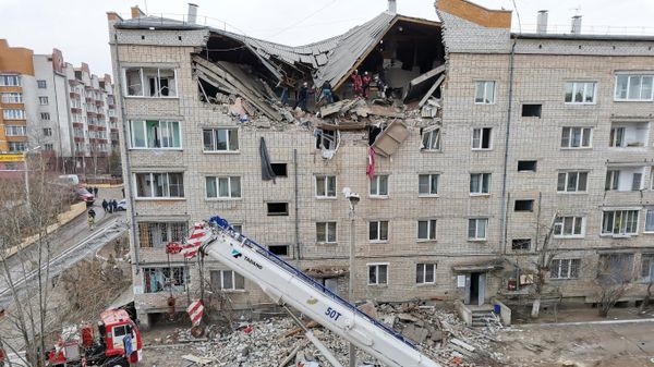 Взрыв газа в жилом доме в Чите