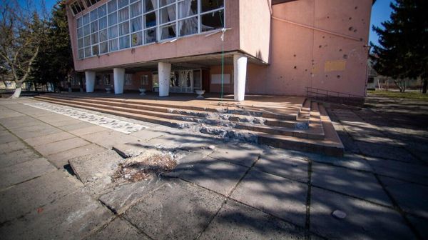 Последствия обстрелов ВСУ города Алешки Херсонской области