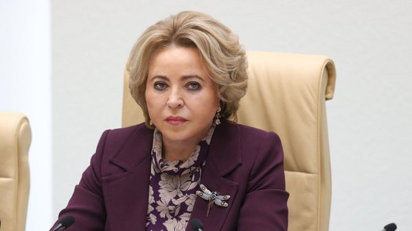 Председатель Совета Федерации РФ Валентина Матвиенко