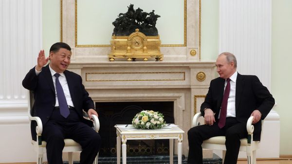 Встреча президента РФ В. Путина с председателем КНР Си Цзиньпином