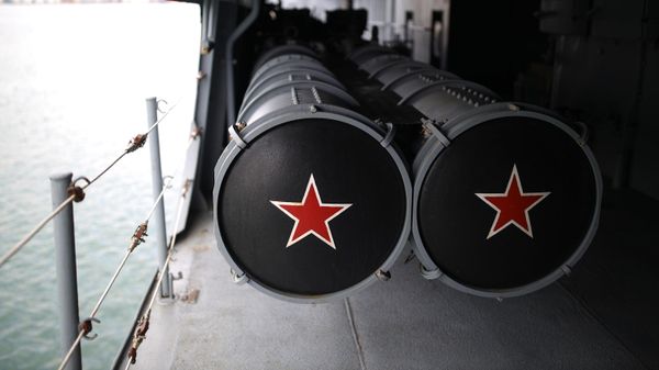 Торпедный отсек на борту фрегата Адмирал Макаров ВМФ РФ