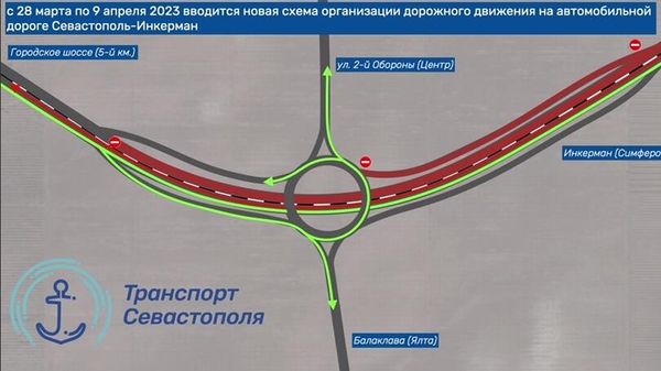Схема движения на 8-м этапе участка трассы Таврида временно изменится. 
