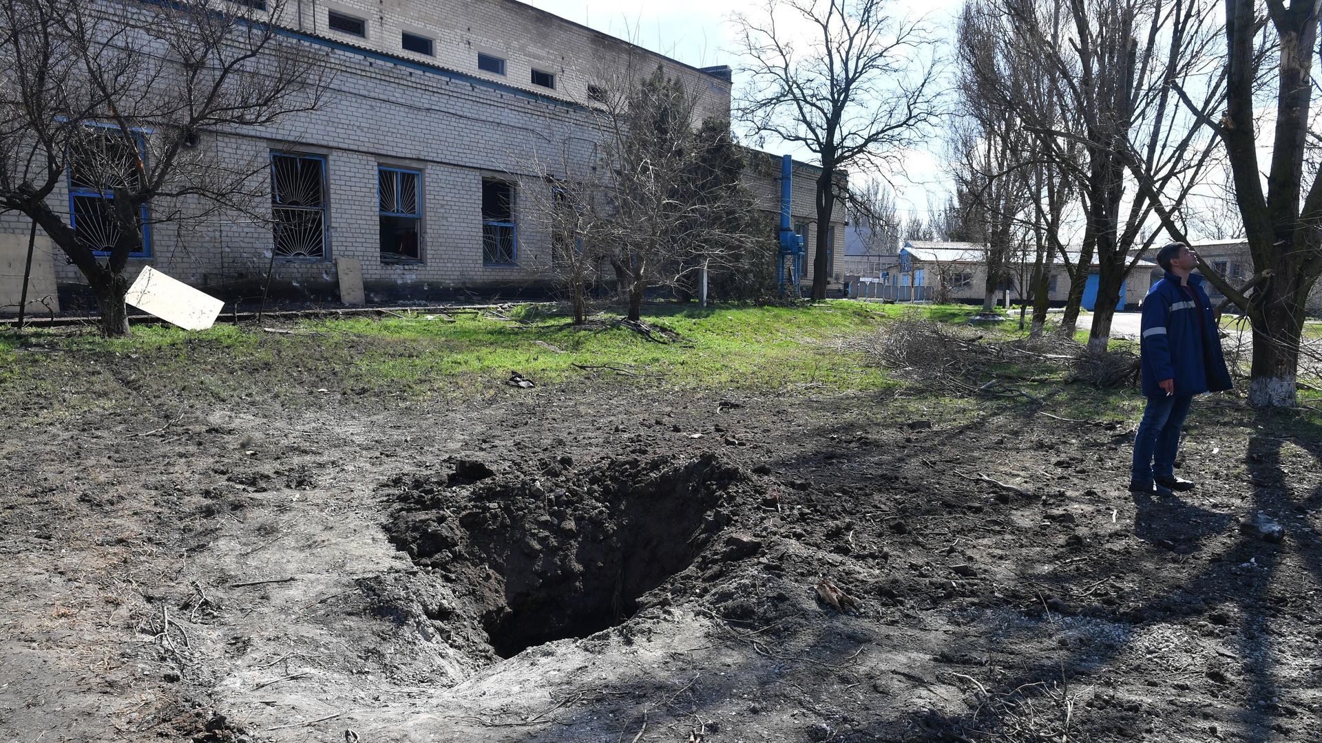 Последствия обстрела Мелитополя - РИА Новости, 1920, 27.03.2023