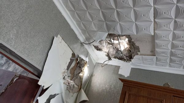 Обстрел в Терезовке
