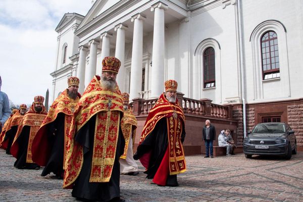 Благодатный огонь в Симферополе