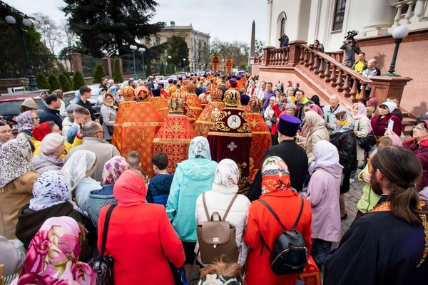 Благодатный огонь в Симферополе