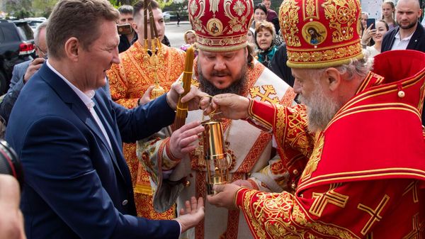 Благодатный огонь в Симферополе