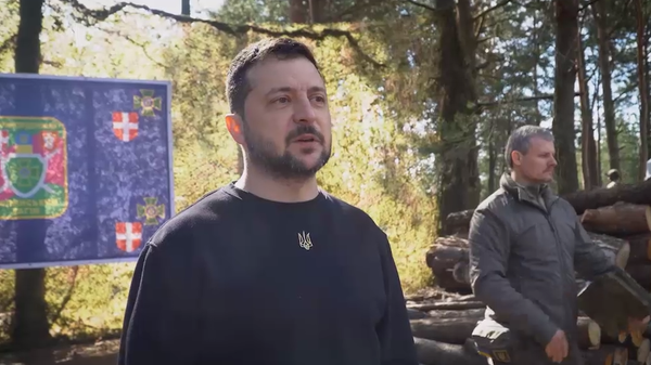 Владимир Зеленский приехал в Волынскую область на границу Украины с Белоруссией и Польшей