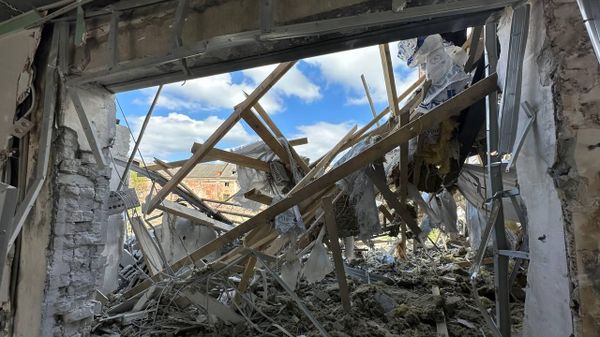 Последствия обстрела города Шебекино в Белгородской области