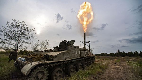 Работа крымских артиллеристов на Херсонском направлении