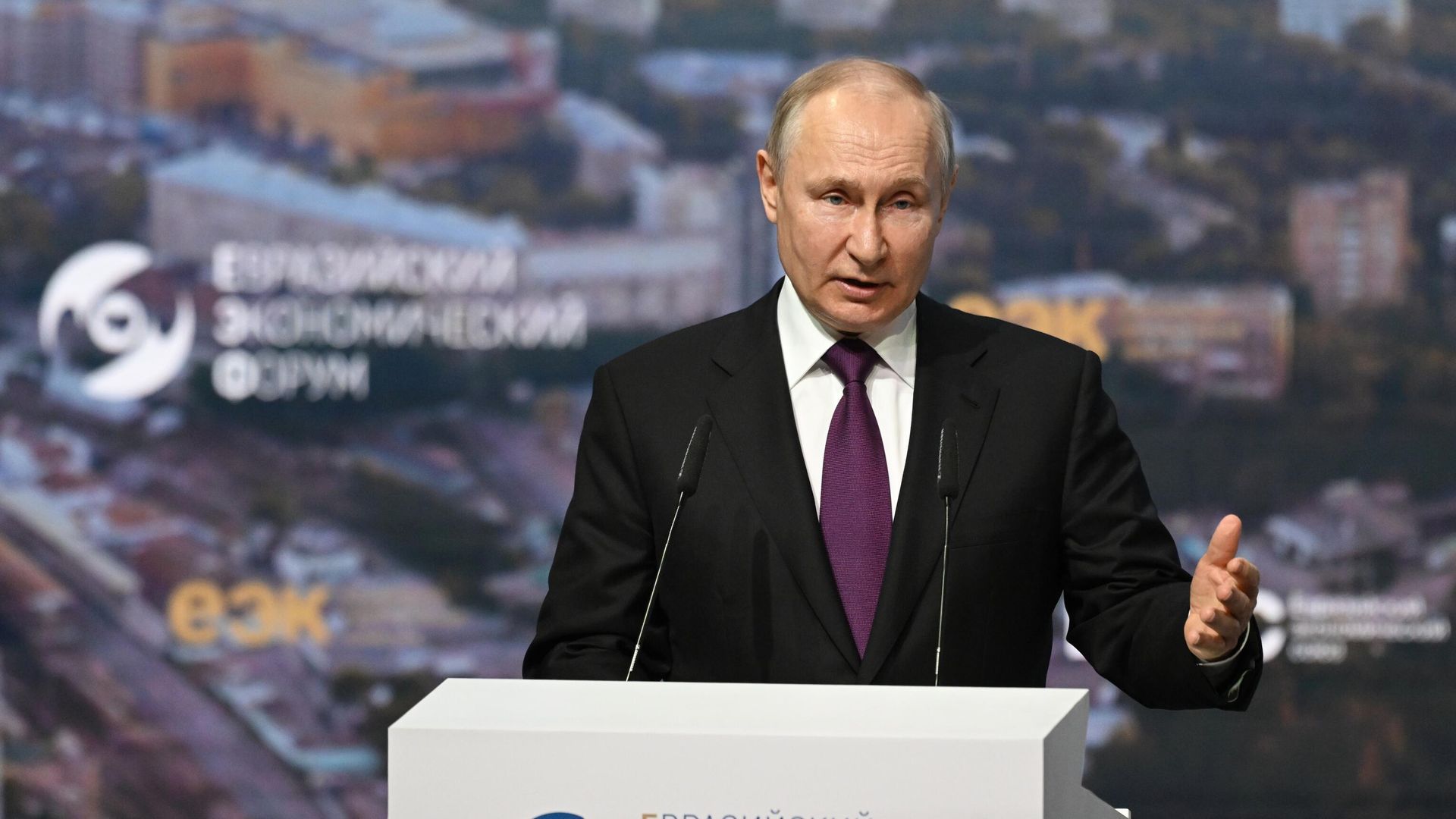 Президент РФ В. Путин принял участие в пленарном заседании ЕЭФ - РИА Новости, 1920, 24.05.2023