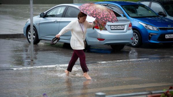 Ливень в Симферополе