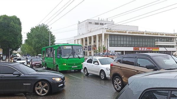 Пробки в Симферополе