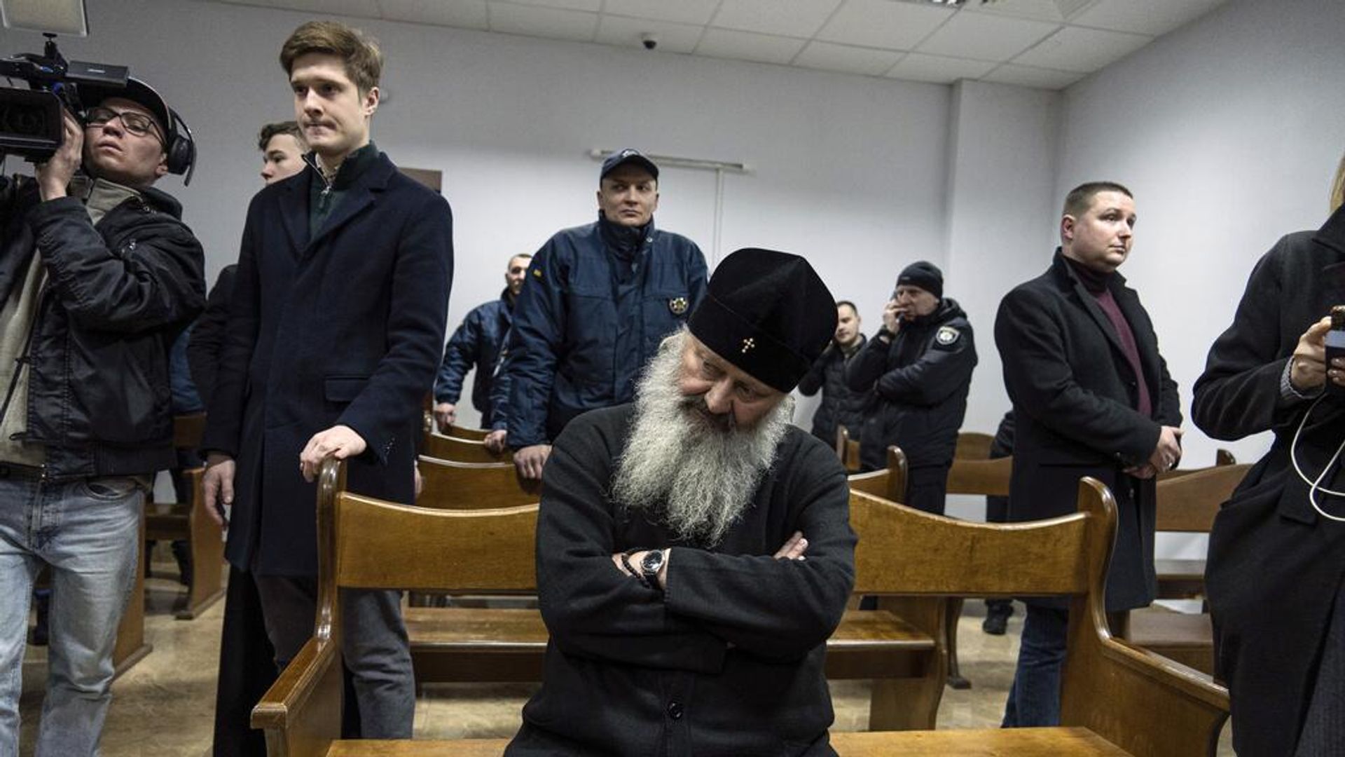 Настоятель Киево-Печерской Лавры митрополит Павел ожидает решения суда в Киеве - РИА Новости, 1920, 13.07.2023