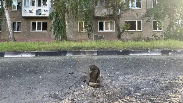 Последствия обстрела города Шебекино Белгородской области
