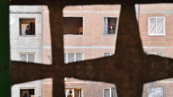 Последствия обстрела ВСУ территории ДНР