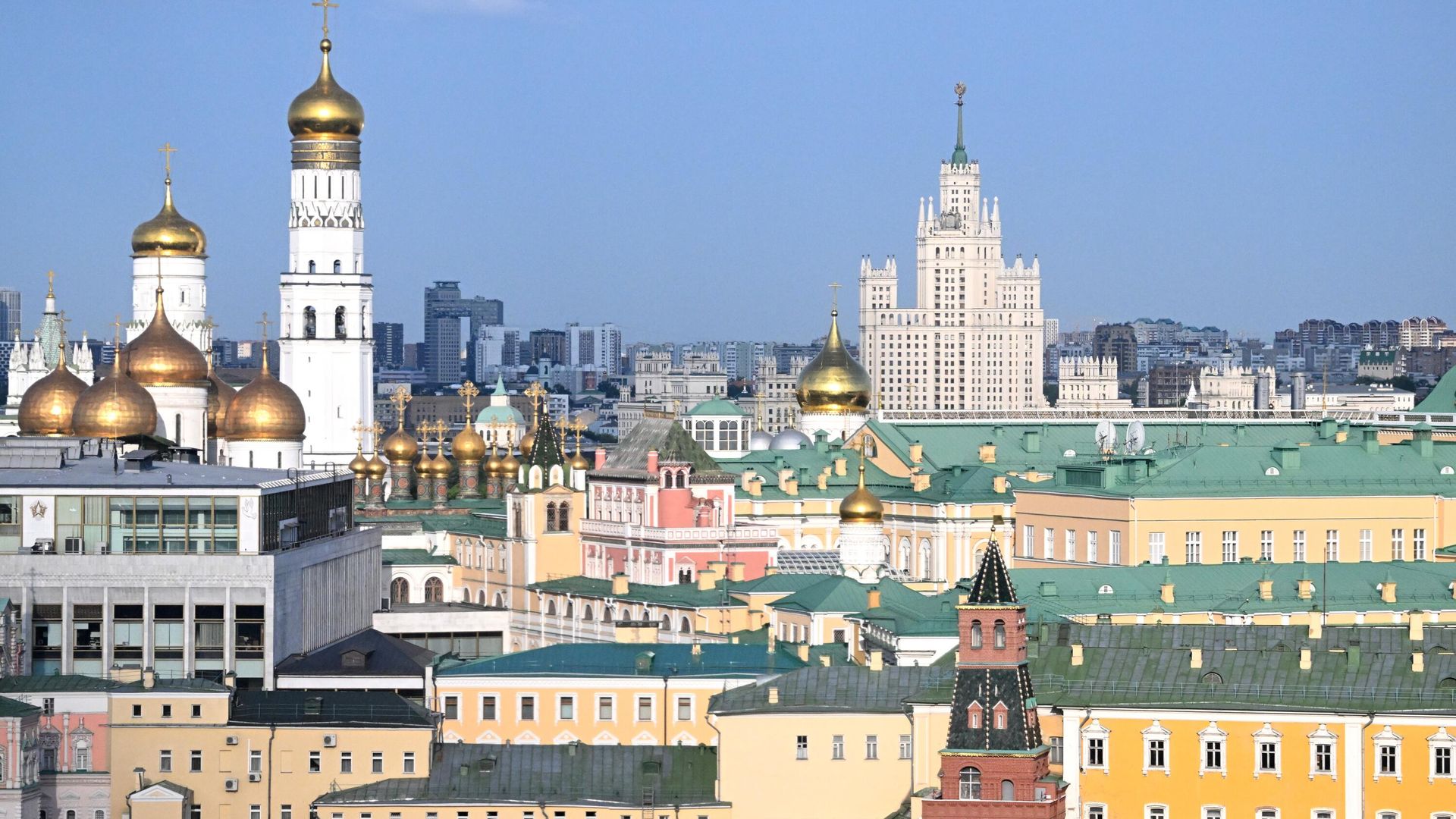 Московский Кремль и центр города - РИА Новости, 1920, 24.07.2023
