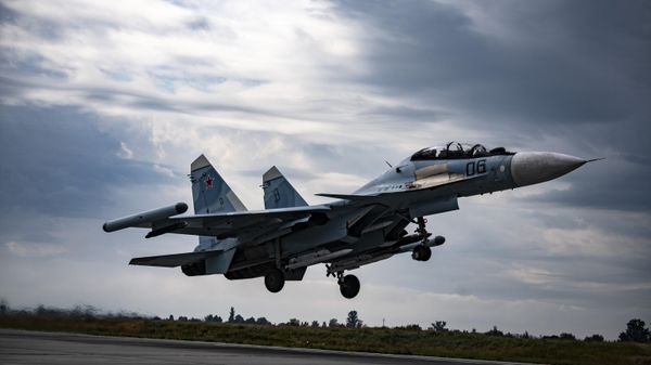 Аэродром базирования ВКС РФ в зоне проведения спецоперации