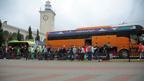 В Крым прибыли на отдых дети из Белгородской области