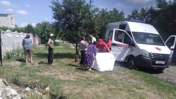 Обстрел ВСУ поселка Днепряны Херсонской области