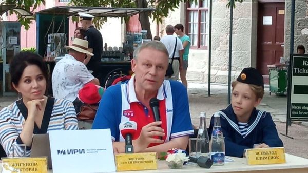 Сергей Жигунов снимает в Крыму сериал про троих друзей 