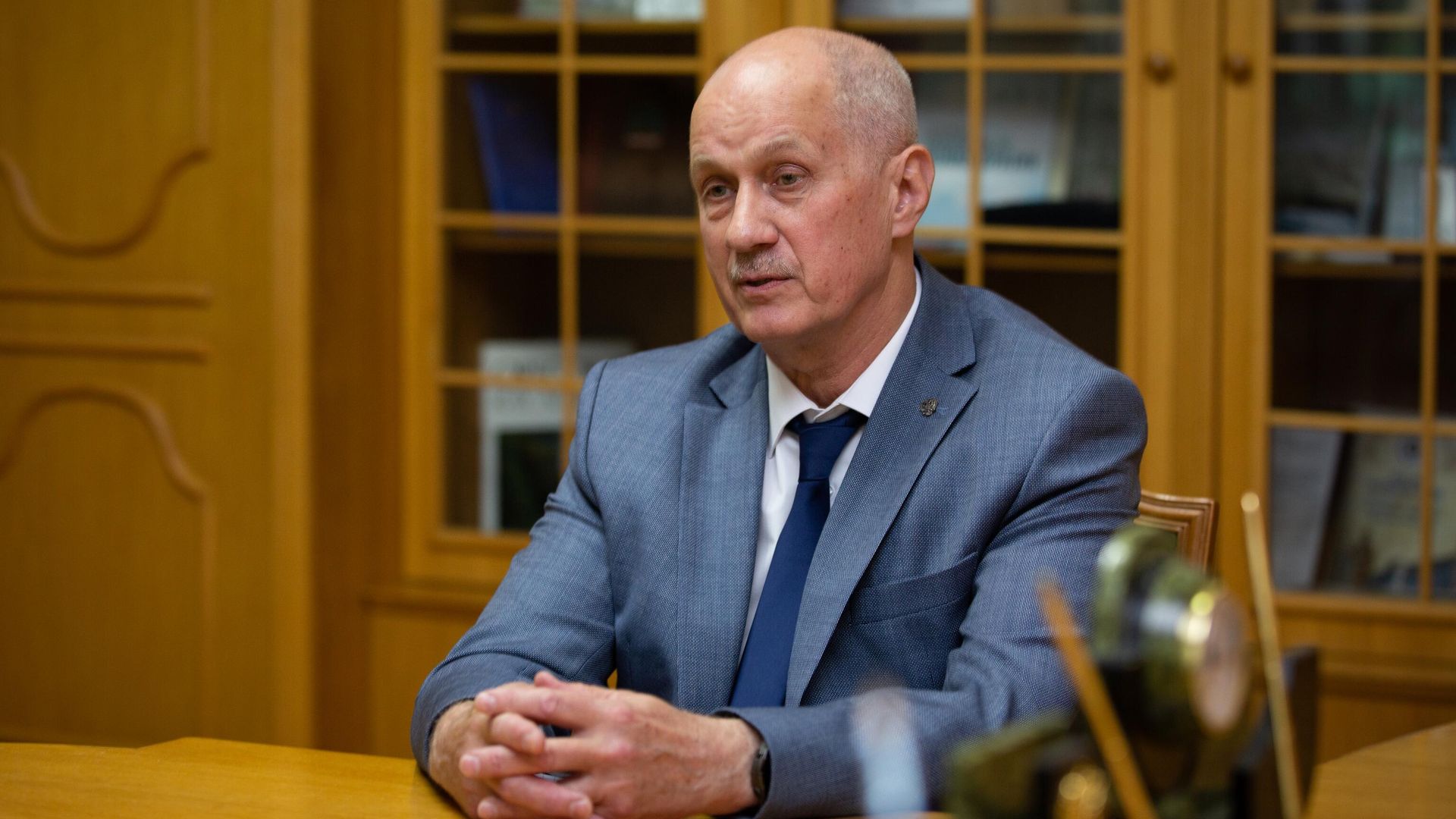 Исполняющий обязанности ректора Крымского федерального университета им. Вернадского Владимир Курьянов Исполняющий обязанности ректора Крымского федерального университета им. Вернадского Владимир Курьянов - РИА Новости, 1920, 26.06.2023