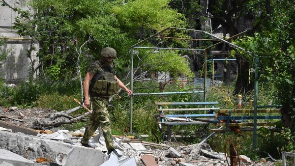 Военнослужащий ВС РФ в Артемовске