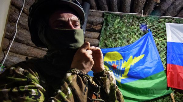 Российские десантники в зоне СВО
