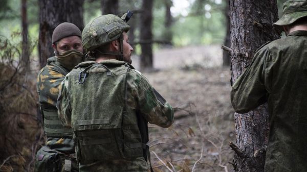 Боец РФ в зоне СВО