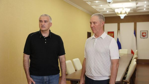 Сергей Аксенов и Владимир Сальдо