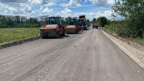 Трасса от Луганска до Донецка