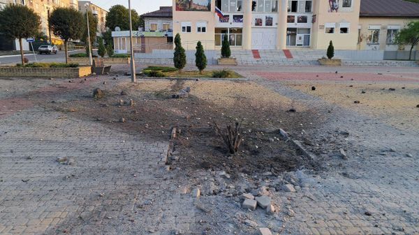 Последствия обстрела Васильевки Запорожской области со стороны ВСУ