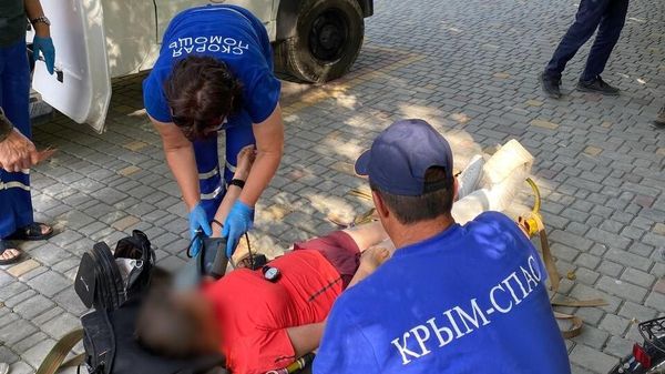 В Крыму на плато Мангуп-Кале пострадала женщина