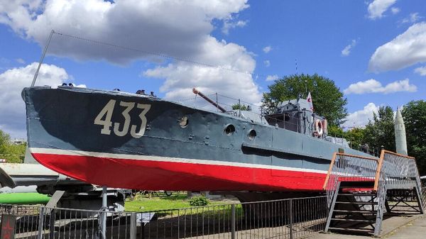 В Москве на День ВМФ покажут бронекатер-участник Керченско-Эльтигенского десанта БК-433