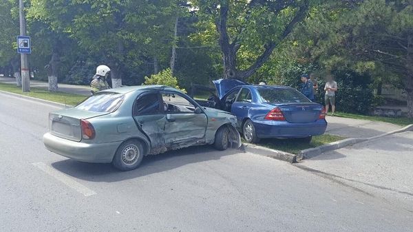 ДТП в центре Симферополя. 31.07.23