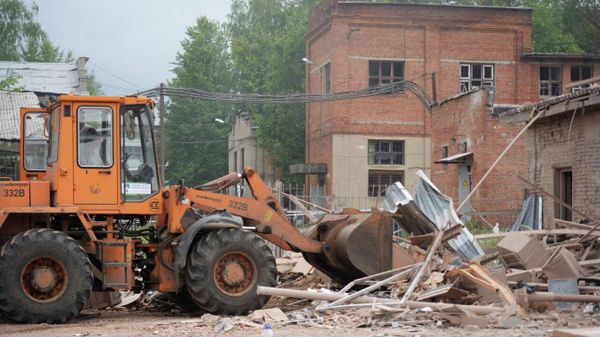 Взрыв на территории Загорского оптико-механического завода в Сергиевом Посаде