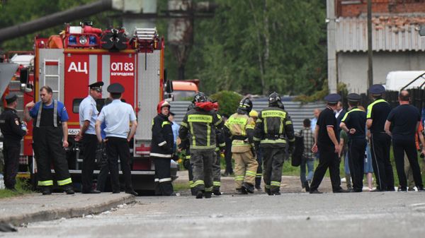 Взрыв на территории Загорского оптико-механического завода в Сергиевом Посаде
