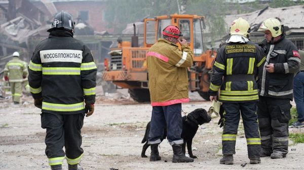 Взрыв на территории Загорского оптико-механического завода в Сергиевом Посаде