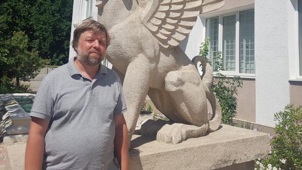 Руководитель экспедиции Эрмитажа на античном городище Мирмекий в Керчи Александр Бутягин