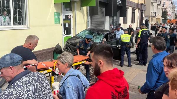 Место ДТП в Калуге