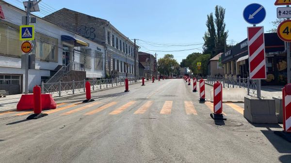 Запуск рабочего движения по улице Пролетарская в Симферополе